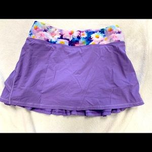 Size 14 IVIVVA skirt/shorts, purple, euc